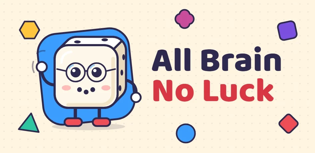 All Brain No Luck: Visual identity · Development artwork