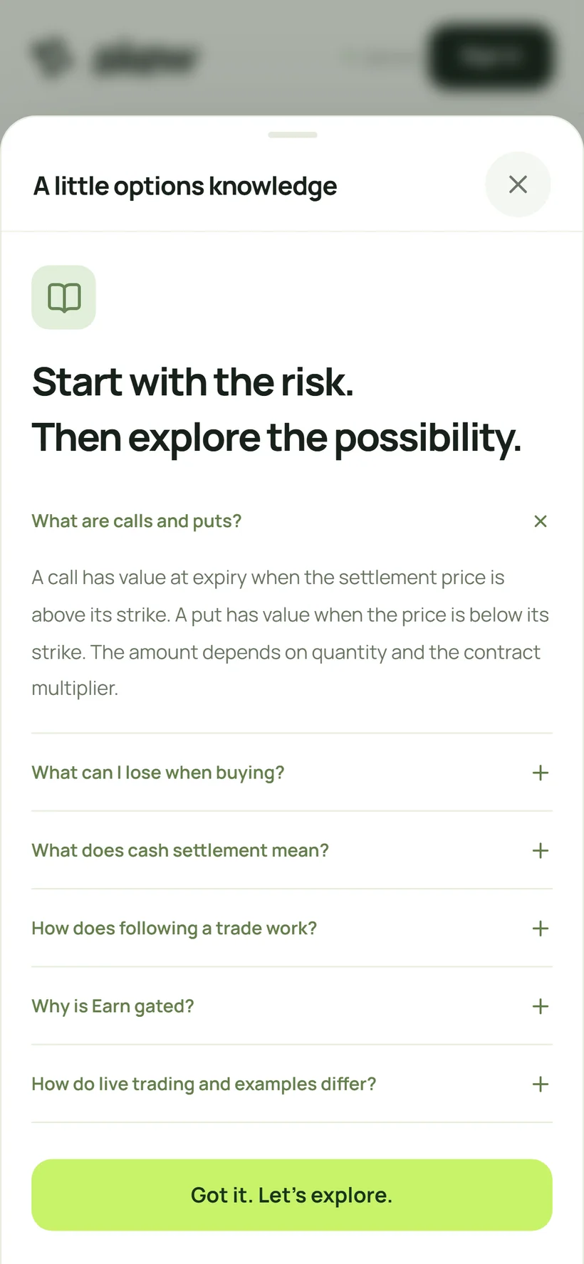 Skew — Options basics · Educational